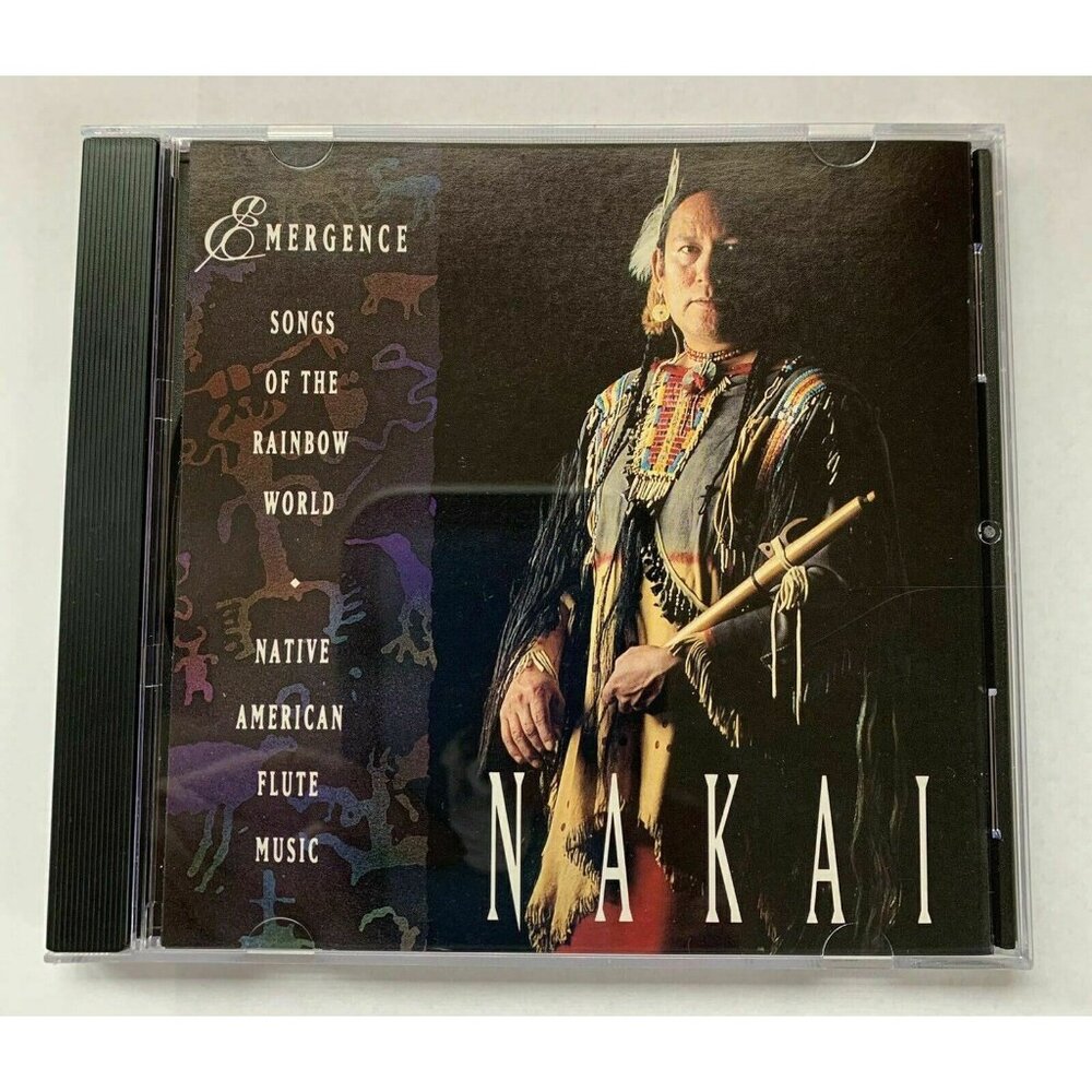 Emergence Nakai 1997 CD Native American Flute Music Songs of the Rainbow World